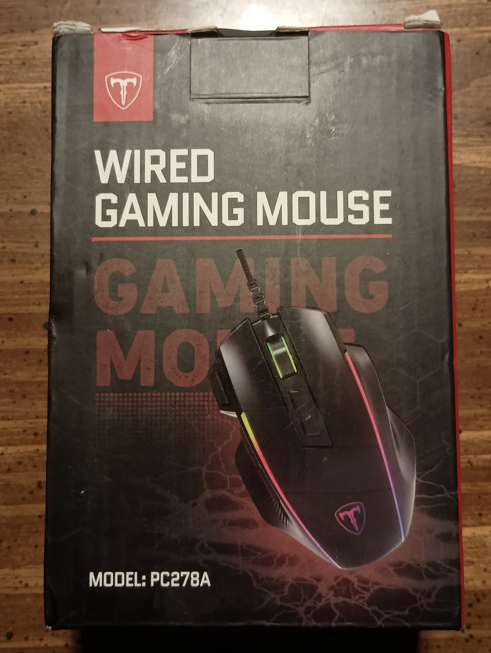 GAMING MOUSE - New // LED light multicolor computer pc mac game controller wired